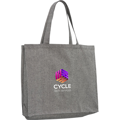 Branded Giant Recycled Shopper Beach Bag (210gsm/6.1oz)