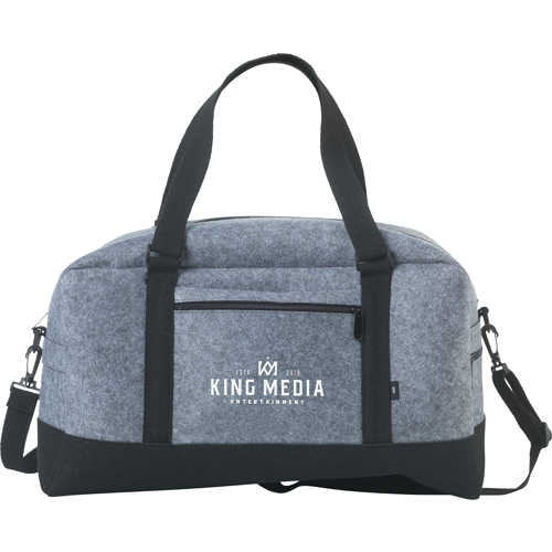 GRS Certified RPET Weekend Travel Bag Custom Logo