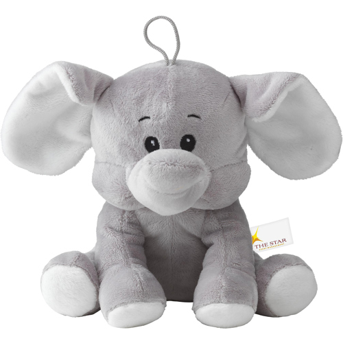 Soft Plush Elephant Hanging Loop