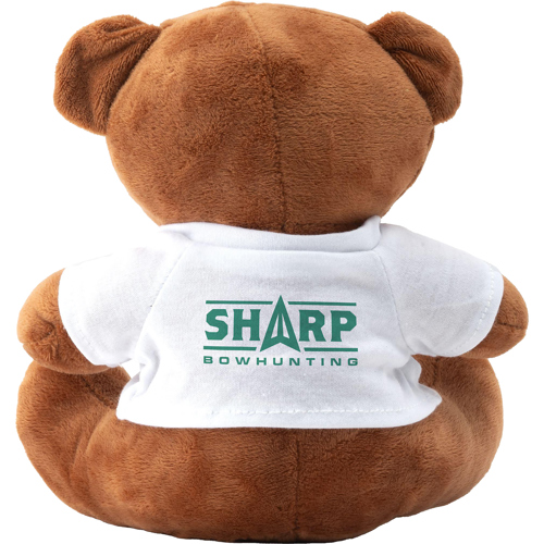 Dark Brown Soft Plush Teddy Bear Custom T Shirt