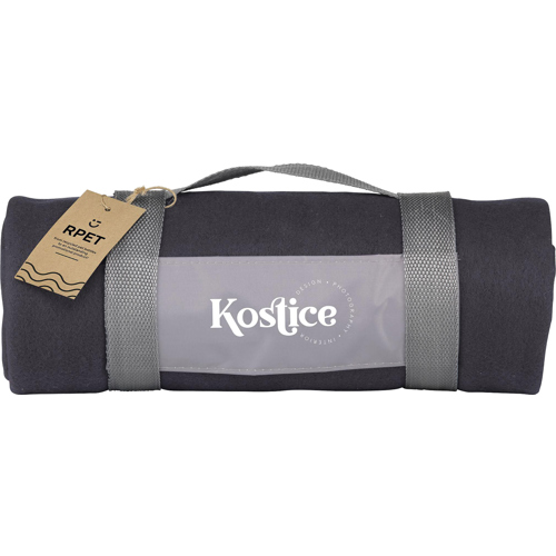RPET Fleece Blanket  (180 Gsm/5.3oz) Custom Logo