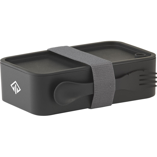 Lunch Box PP Plastic Includes 3 in 1 Cutlery Set