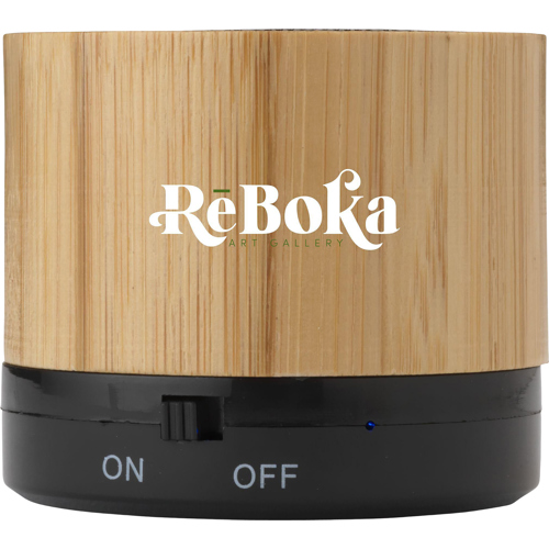 Bamboo FSC 100% Certified Wireless Speaker - Custom Logo