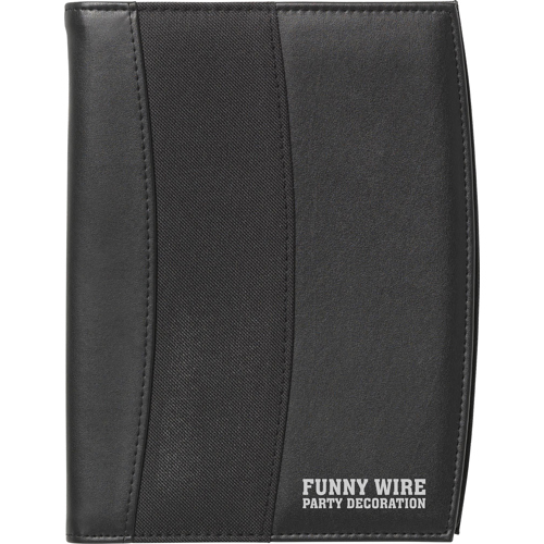  A5 Document Folder Polyester & Faux Leather & Calculator