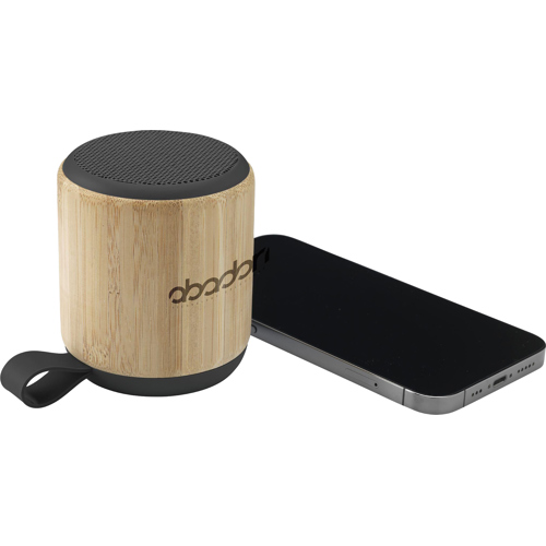 FSC 100% Certified Bamboo Wireless Speaker Branded Logo
