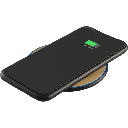 Bamboo Wireless Charger 10W Branded Logo