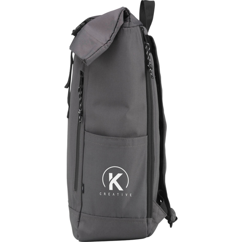 Roll Top RPET Cooler Backpack Printed Logo