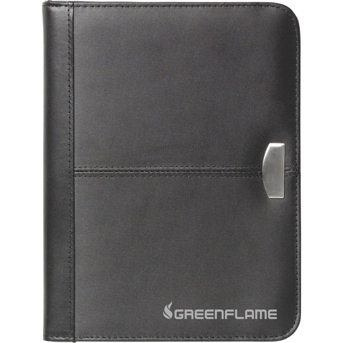 Branded Bonded Leather Conference Folder (A5) Includes Pen