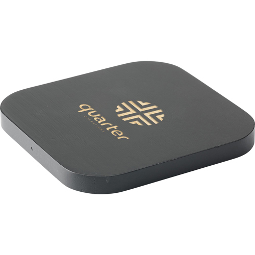 Bamboo Wireless Charger 15W FSC 100% Certified Custom Logo