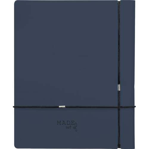 Made Recycled Italian Leather Notebook (approx. A5) Custom Logo