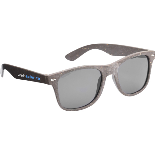 Recycled Coffee Grounds Sunglasses 400 UV Protection Custom Printed