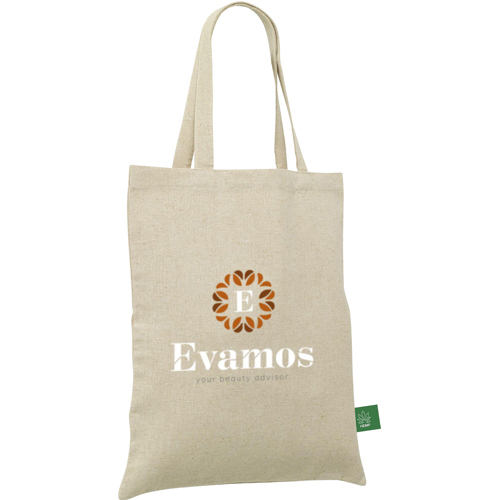 Hemp Tote Bag (280gsm/8.2oz) 8 Litre Capacity Custom Logo