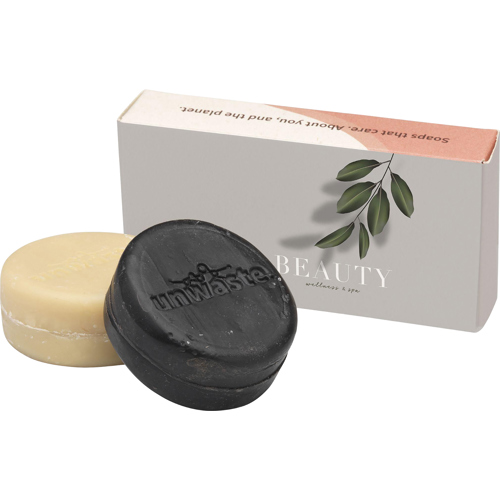 Unwaste Scrub & Shampoo Set Custom Logo