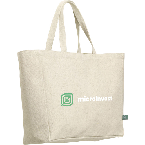 Printed Hemp Shopping Bag (475 Gsm/14oz)