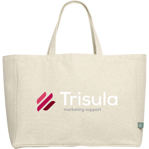 Printed Hemp Shopping Bag (475 Gsm/14oz)