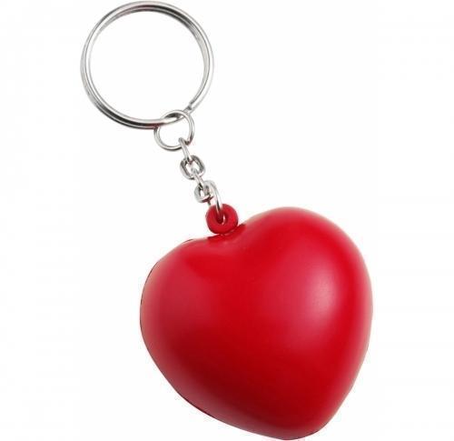 Anti stress heart and key holder