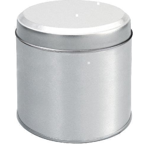 Patterned Or Silver Tin