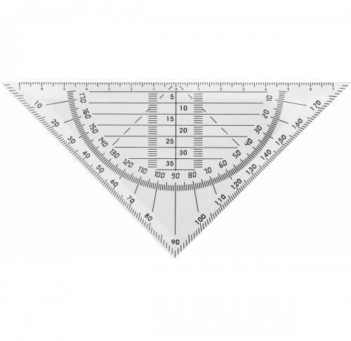 Plastic set square