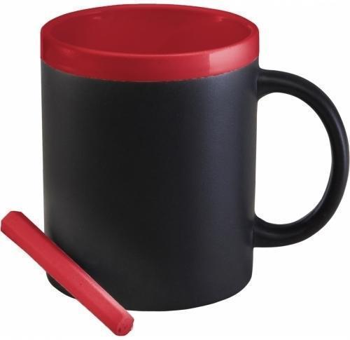 Branded Blackboard Ceramic Mugs With Chalk