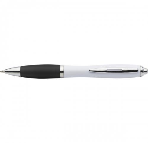 Cardiff ballpen with white barrel