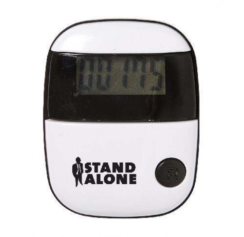 Plastic Pedometer With Step Counter- Calorie Counter And Belt Clip