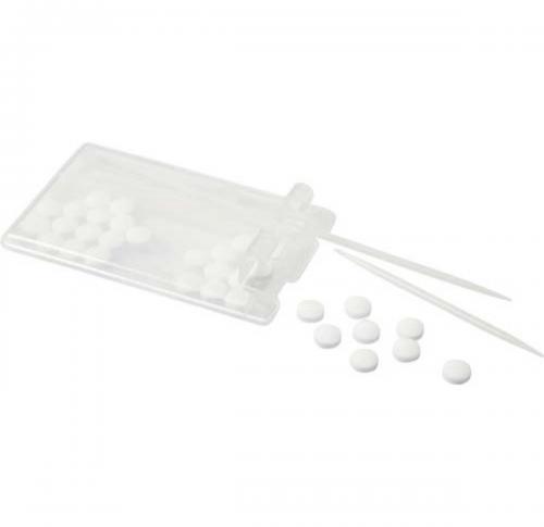 Sugar Free Mints Card And Toothpicks