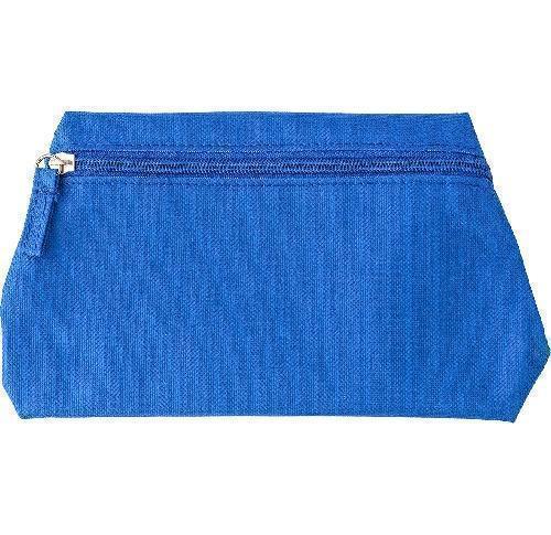 Polyester (600D) Toilet Bag In A Tapered Form With Matching Zipper And Puller