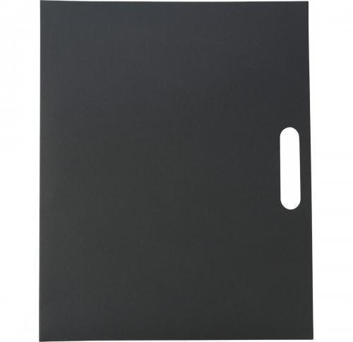 Folder with natural card cover