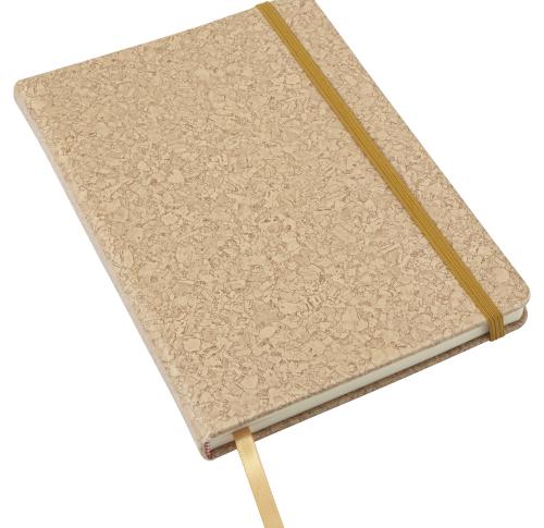 Notebook with cork print (approx. A5)