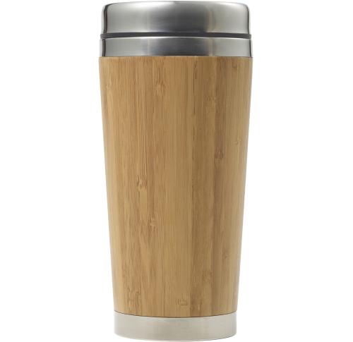 Bamboo double walled travel mug (400 ml)