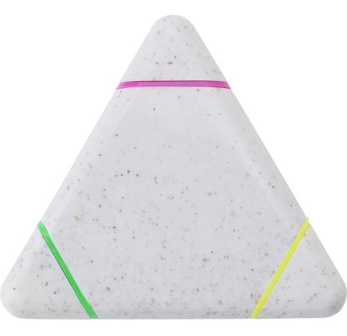 Wheat straw triangular highlighter