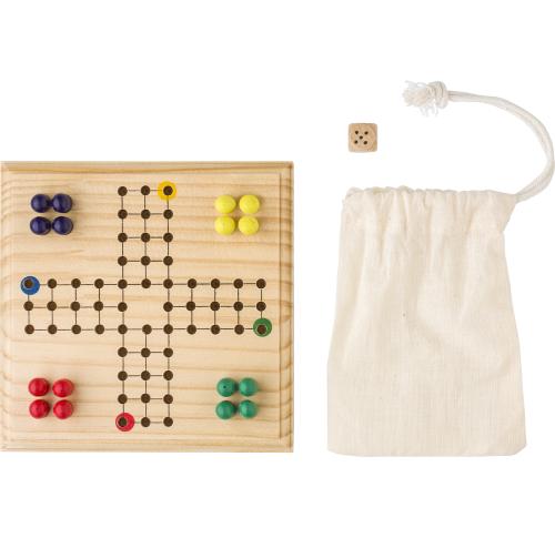 Branded Wooden ludo game