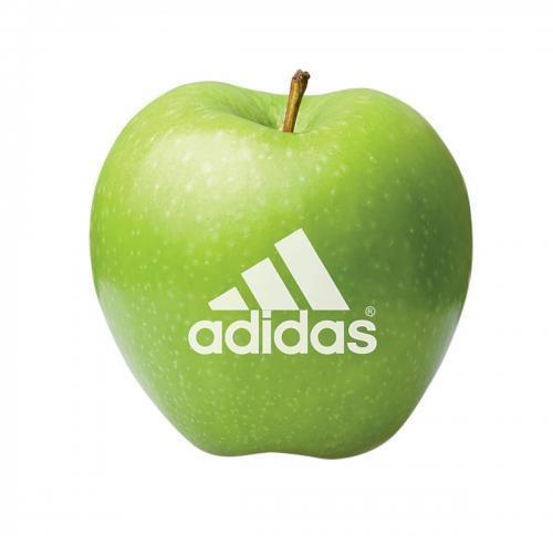 Green Apple With Printed  Logo Gluten Free