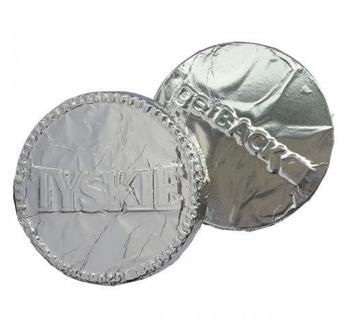 66mm chocolate in foil 