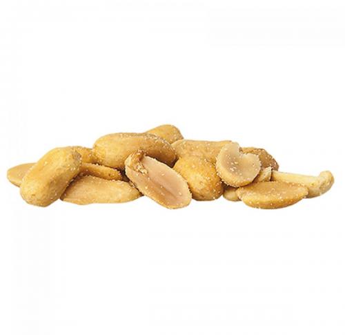 Salted or honey roast peanuts.