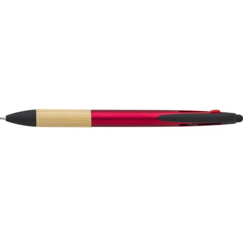Printed Bamboo ballpens (3 colour and stylus)