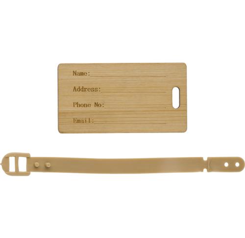 Promotional Bamboo Luggage tags