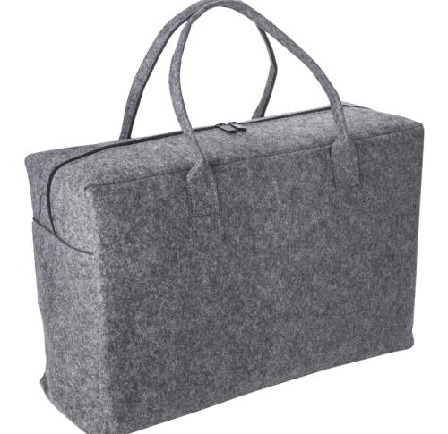 Eco Friendly Recycled Branded RPET felt duffle bags