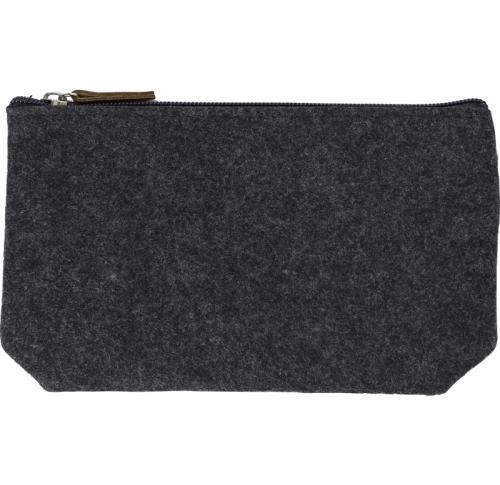 Branded Eco Friendly RPET Felt Toiletry Bags