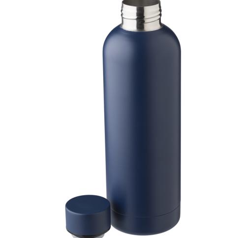 Custom Recycled stainless steel double walled bottles (500ml)
