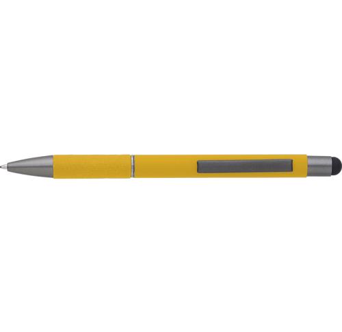 Branded Aluminium Touch Screen Stylus ballpens
