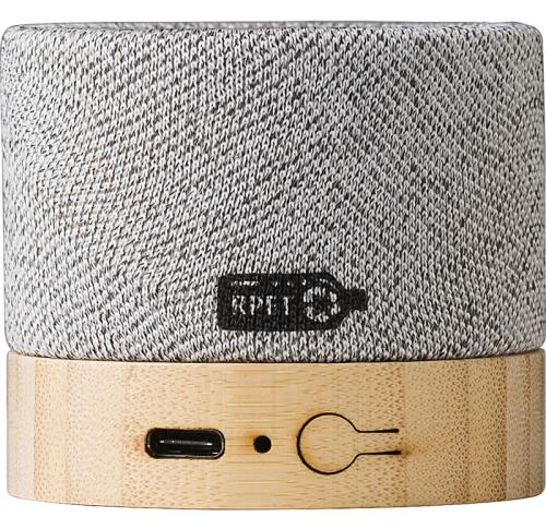 Custom Printed Bamboo Small Wireless speaker