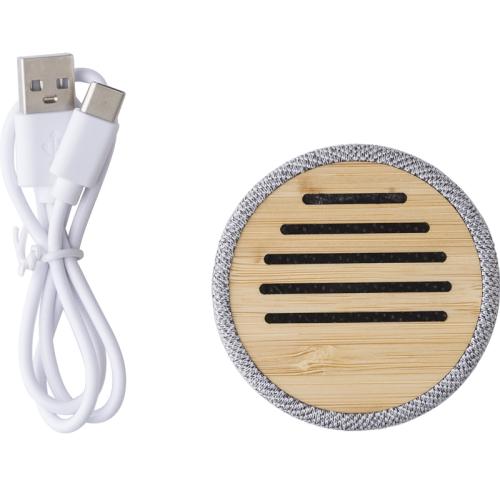 Custom Printed Bamboo Small Wireless speaker