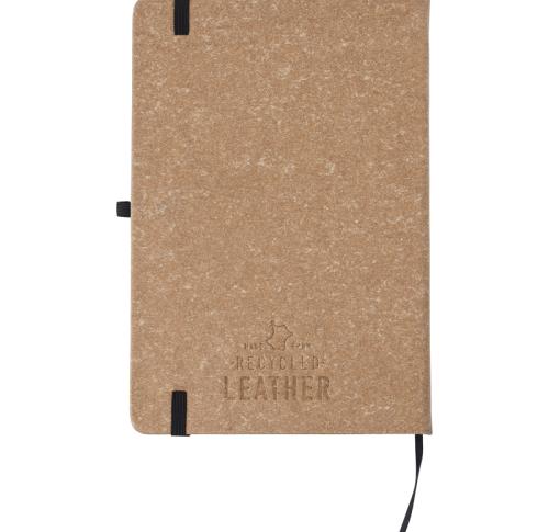 Printed Logo Recycled leather notebooks (A5)