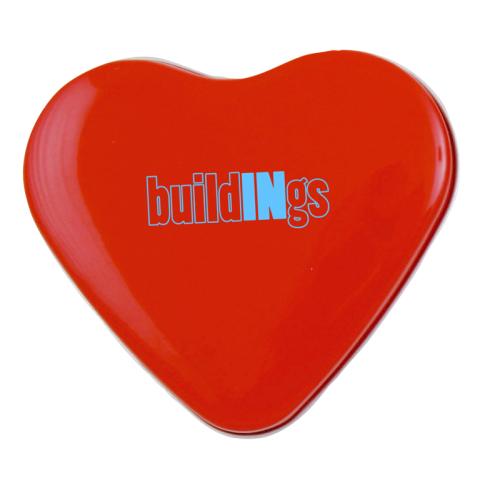 Custom Printed Hearts with fruit heart shaped sweets