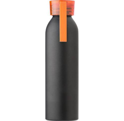 Printed Aluminium Metal Bottles (650ml) - Black