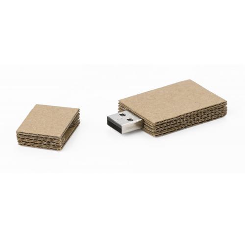 Custom Printed Cardboard USB Drive