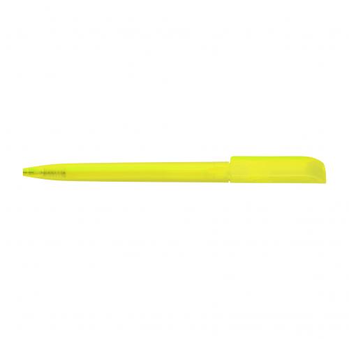 JAG Twist action frosted plastic ballpen