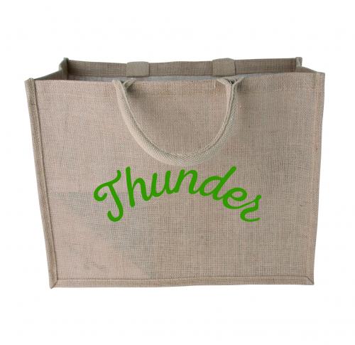 Jute Shopper bag laying model 240 gr/m2