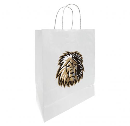 Branded Paper Carrier Bag, Twisted Handles - 250 X 110 X 320 Mm